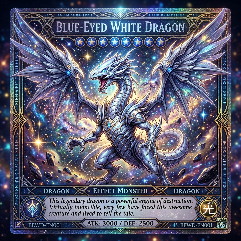 Blue-Eyes White Dragon (Quarter Century Secret Rare)